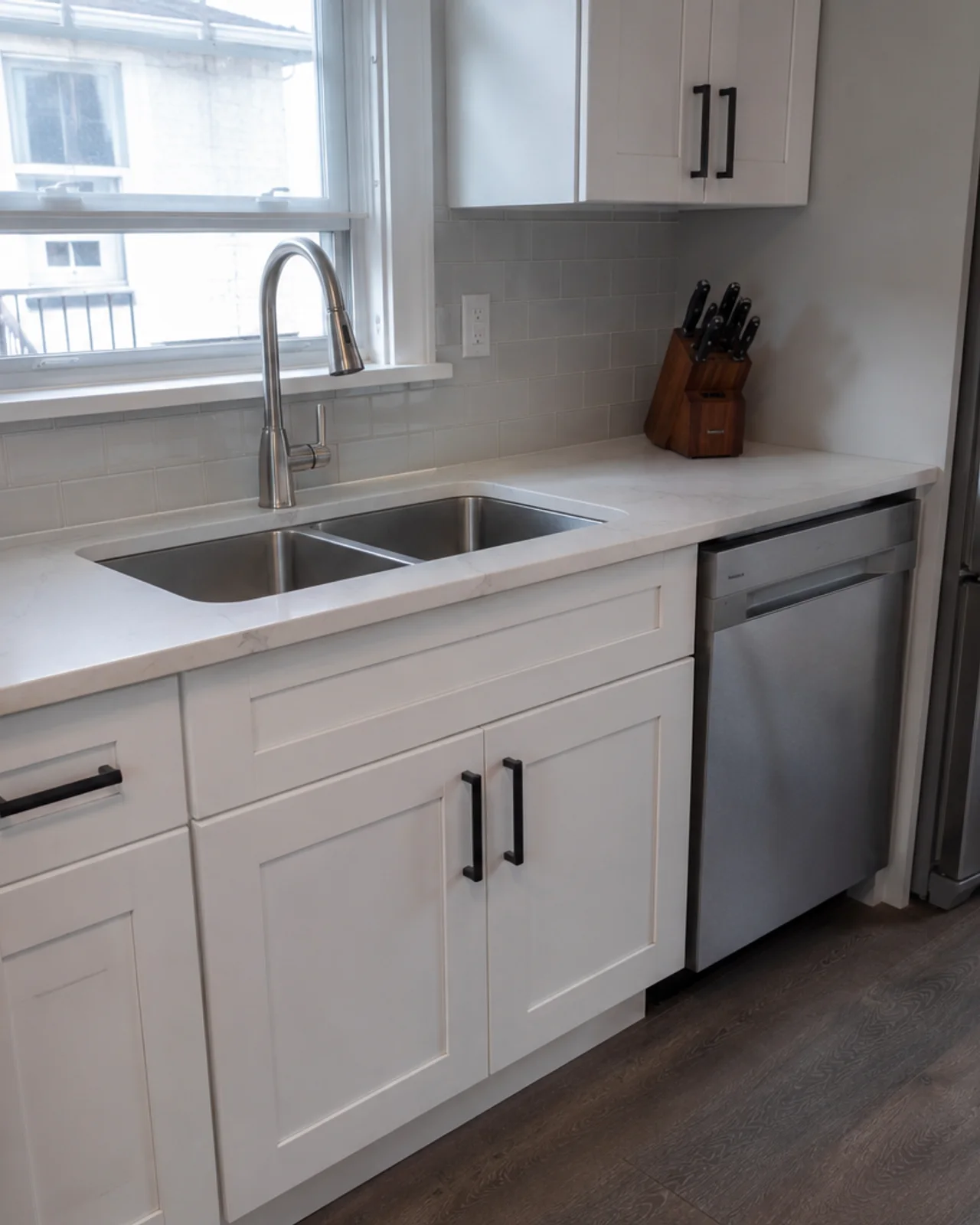 Vetted residential cleaner detailing a Greater Seattle home