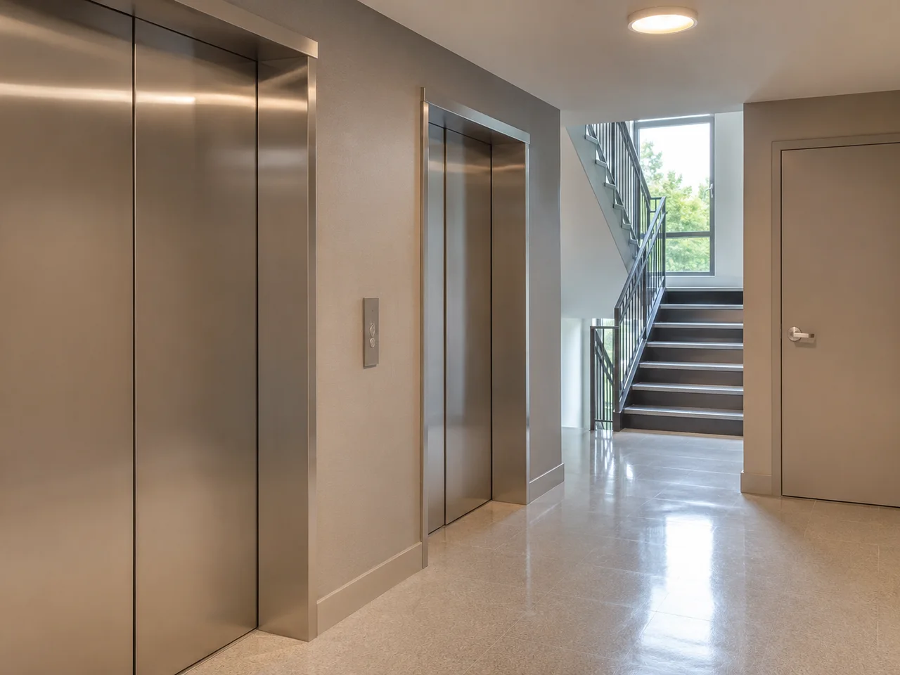 Elevators and Stairwells
